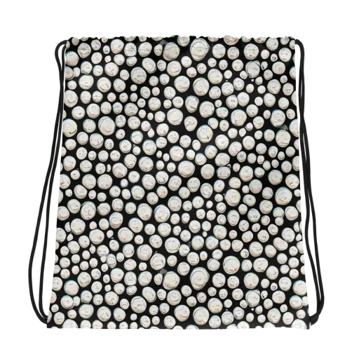 Celestial Whimsy on a Drawstring Bag