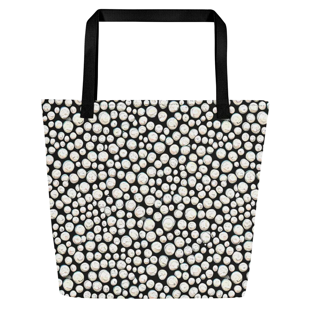 Celestial Whimsy on Large Tote Bag W/ Pocket — Front