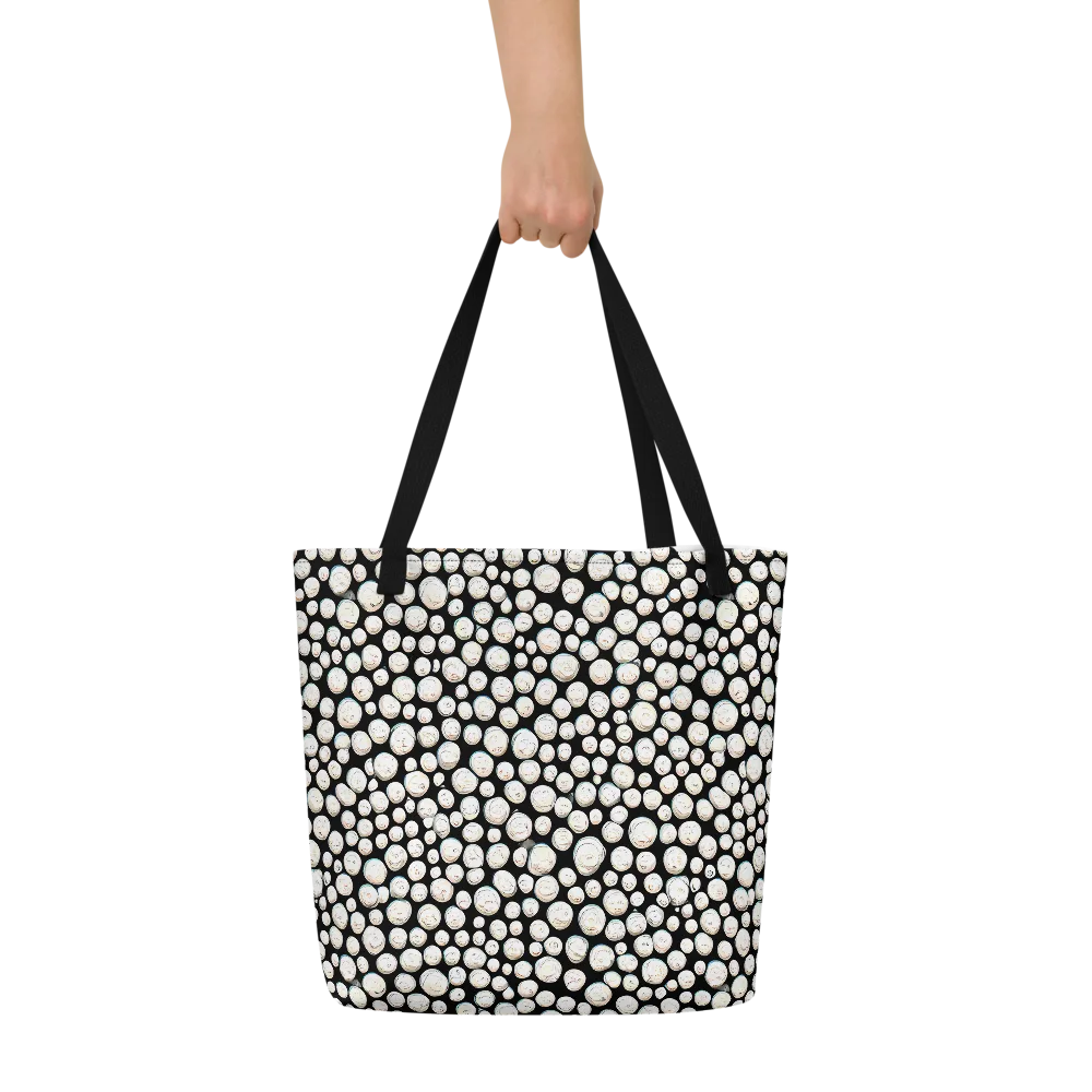 Celestial Whimsy on Large Tote Bag W/ Pocket — Front