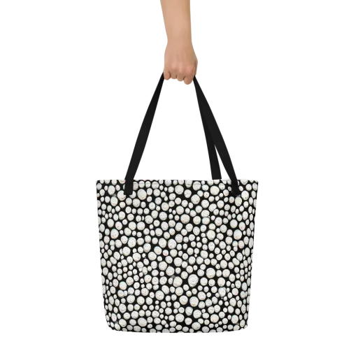 Celestial Whimsy on a Large Tote Bag W/ Pocket
