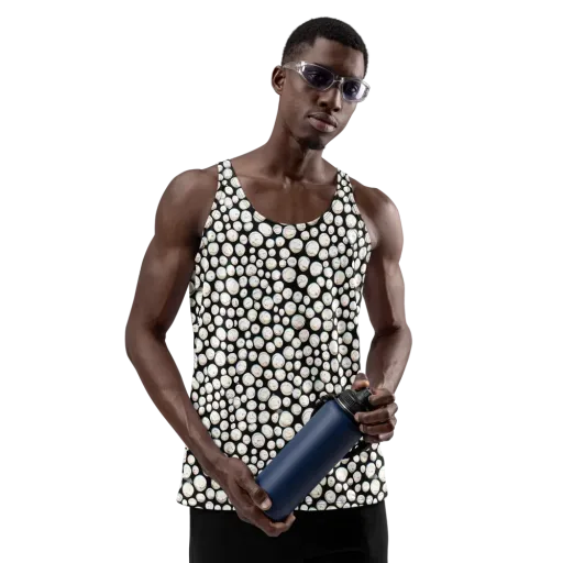 Celestial Whimsy on a Men's Tank Top