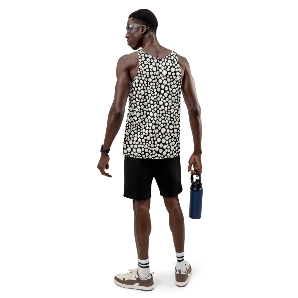 Celestial Whimsy on Men's Tank Top — Back