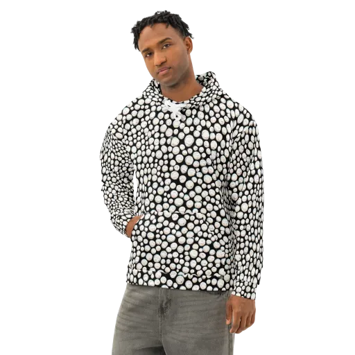 Celestial Whimsy on a Cotton Hoodie