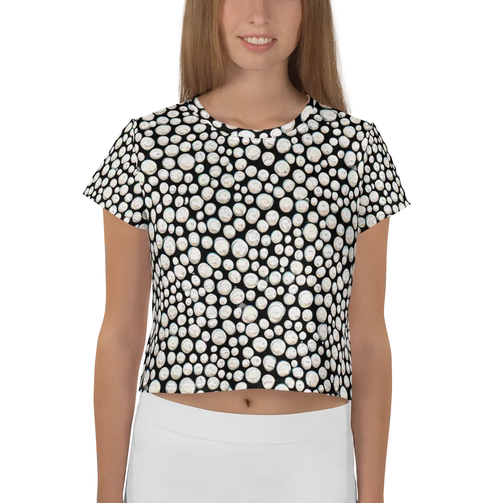 Celestial Whimsy on Crop Tee — Front