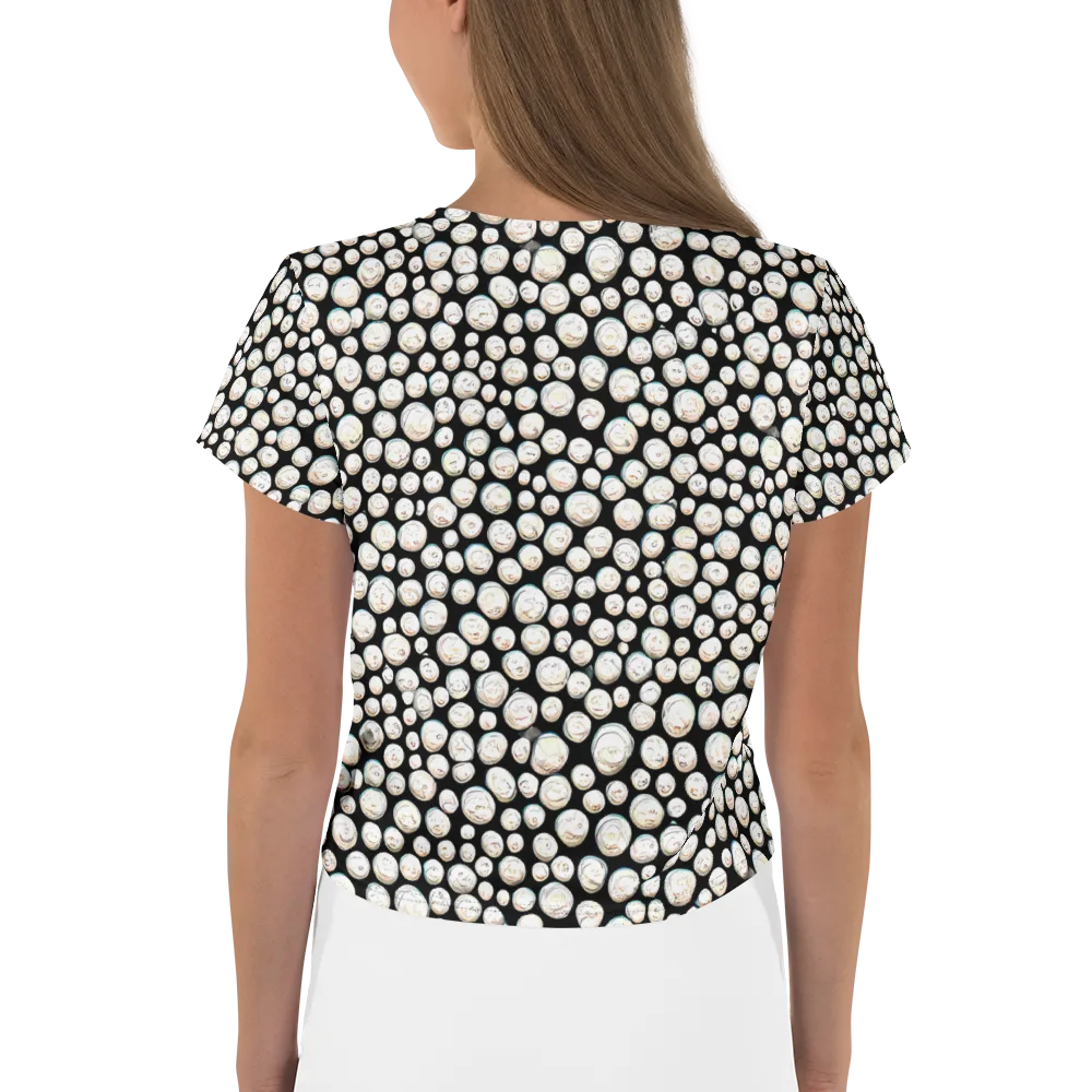 Celestial Whimsy on Crop Tee — Back