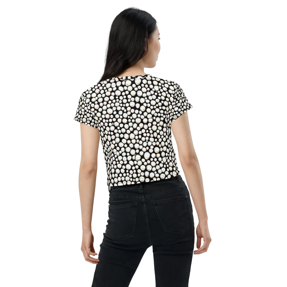 Celestial Whimsy on Crop Tee — Back