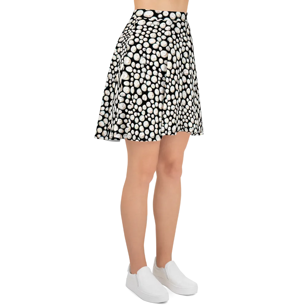 Celestial Whimsy on Skater Skirt — Right