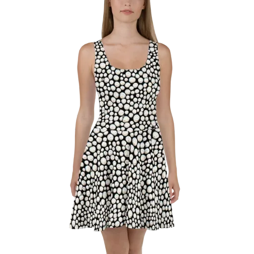 Celestial Whimsy on a Skater Dress