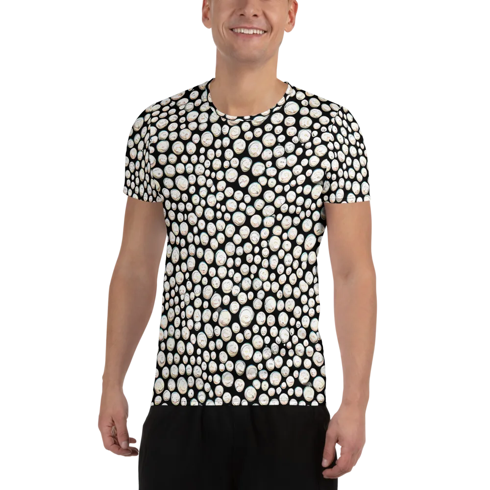 Celestial Whimsy on Men's Athletic T-Shirt — Front