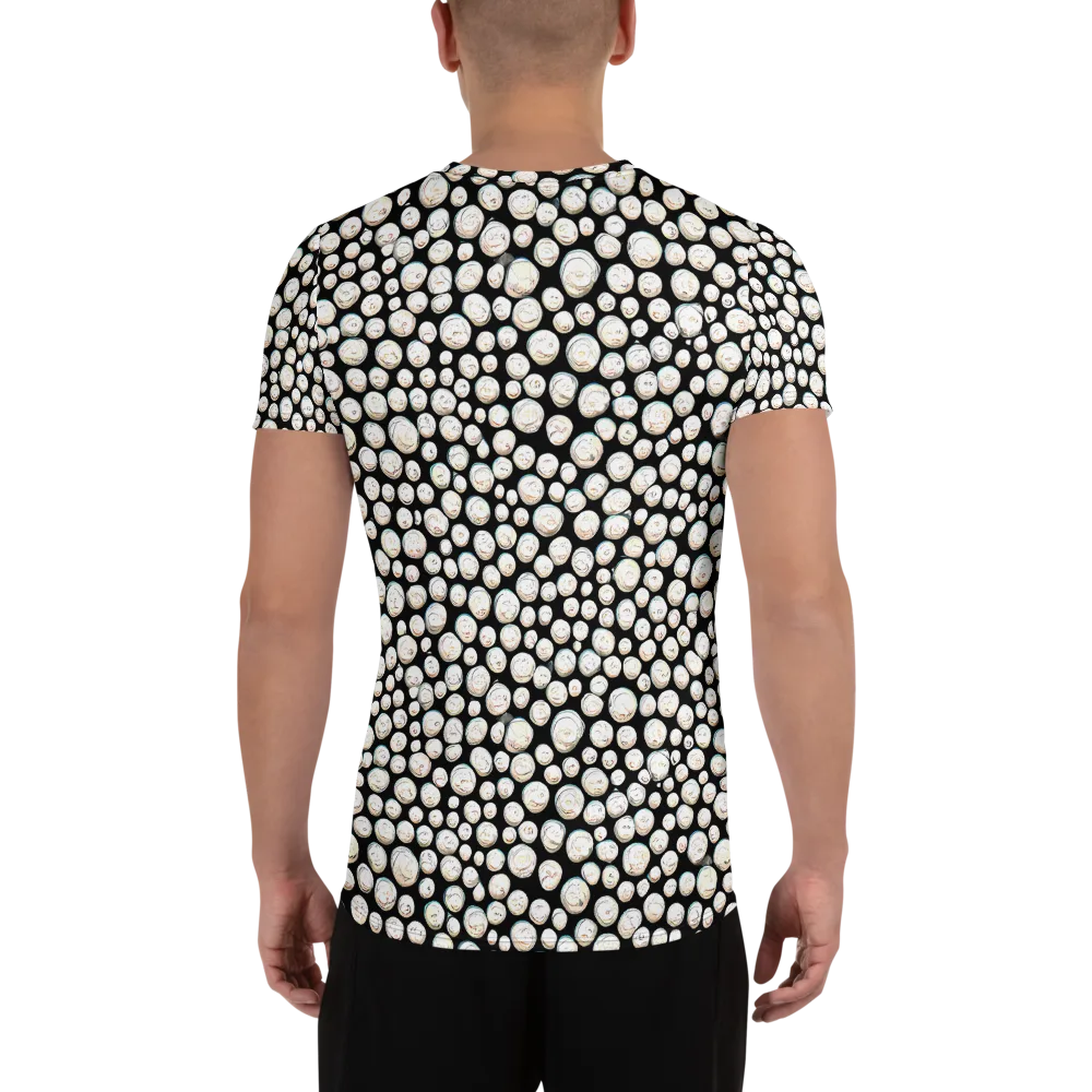 Celestial Whimsy on Men's Athletic T-Shirt — Back