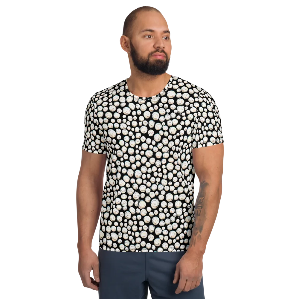 Celestial Whimsy on Men's Athletic T-Shirt — Front