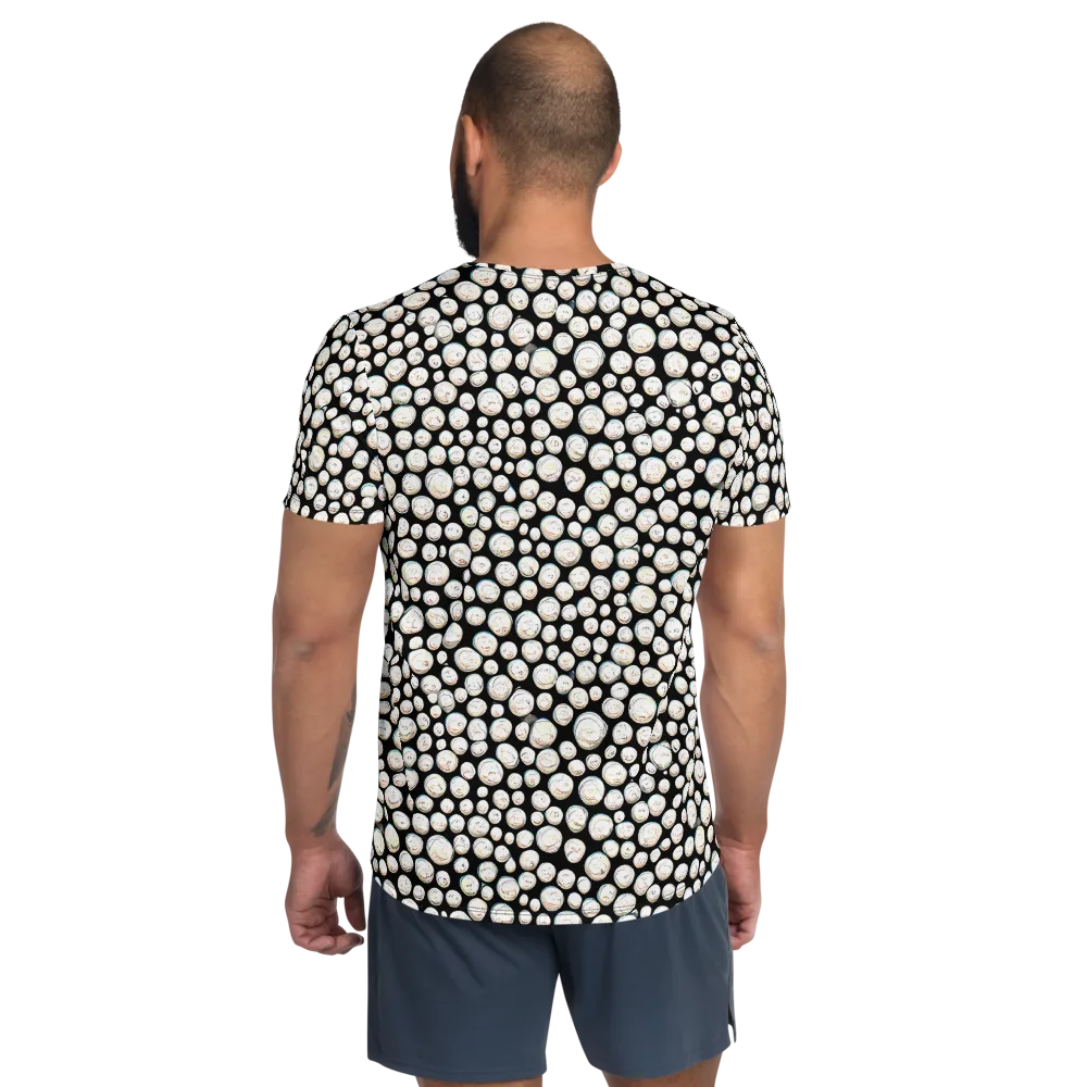 Celestial Whimsy on Men's Athletic T-Shirt — Back