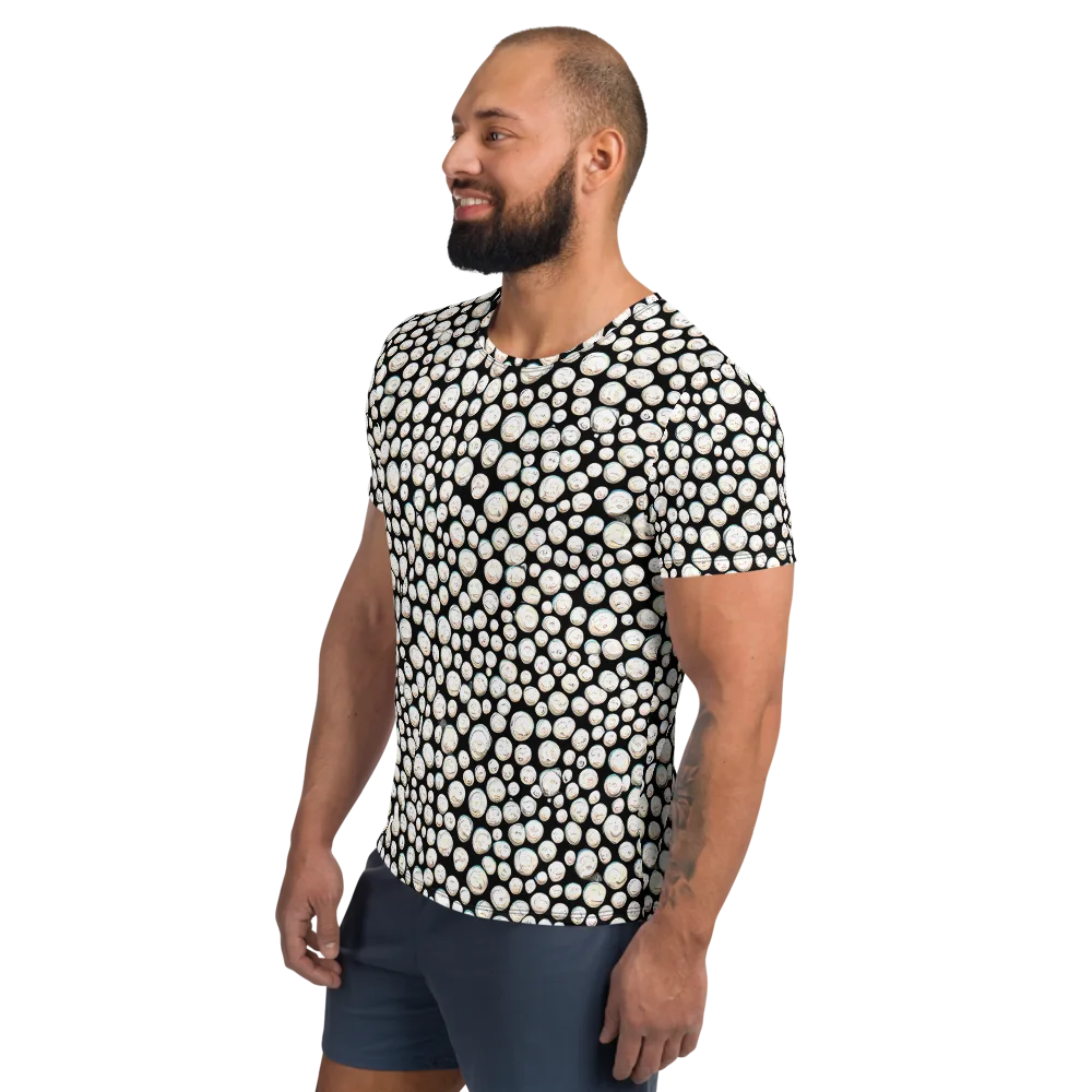 Celestial Whimsy on Men's Athletic T-Shirt — Left