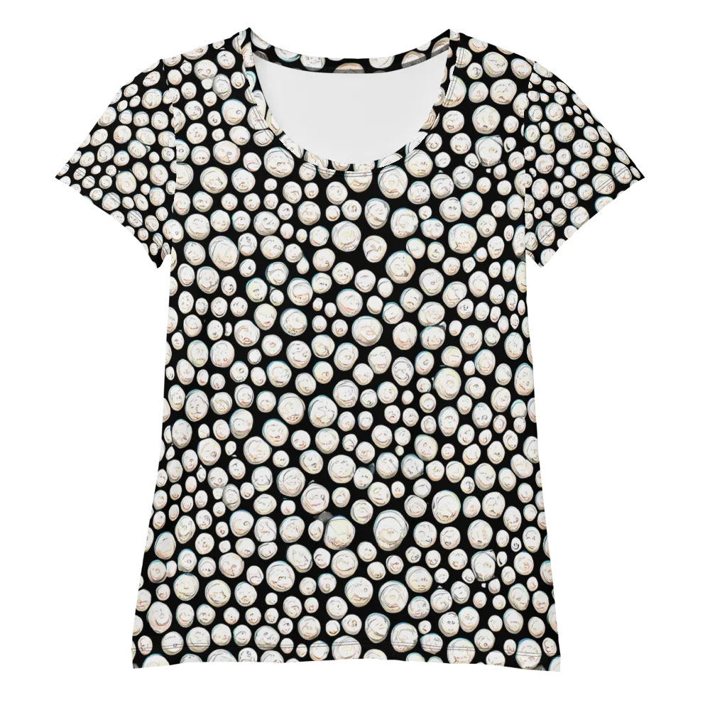 Celestial Whimsy on Women's Athletic T-Shirt — Front