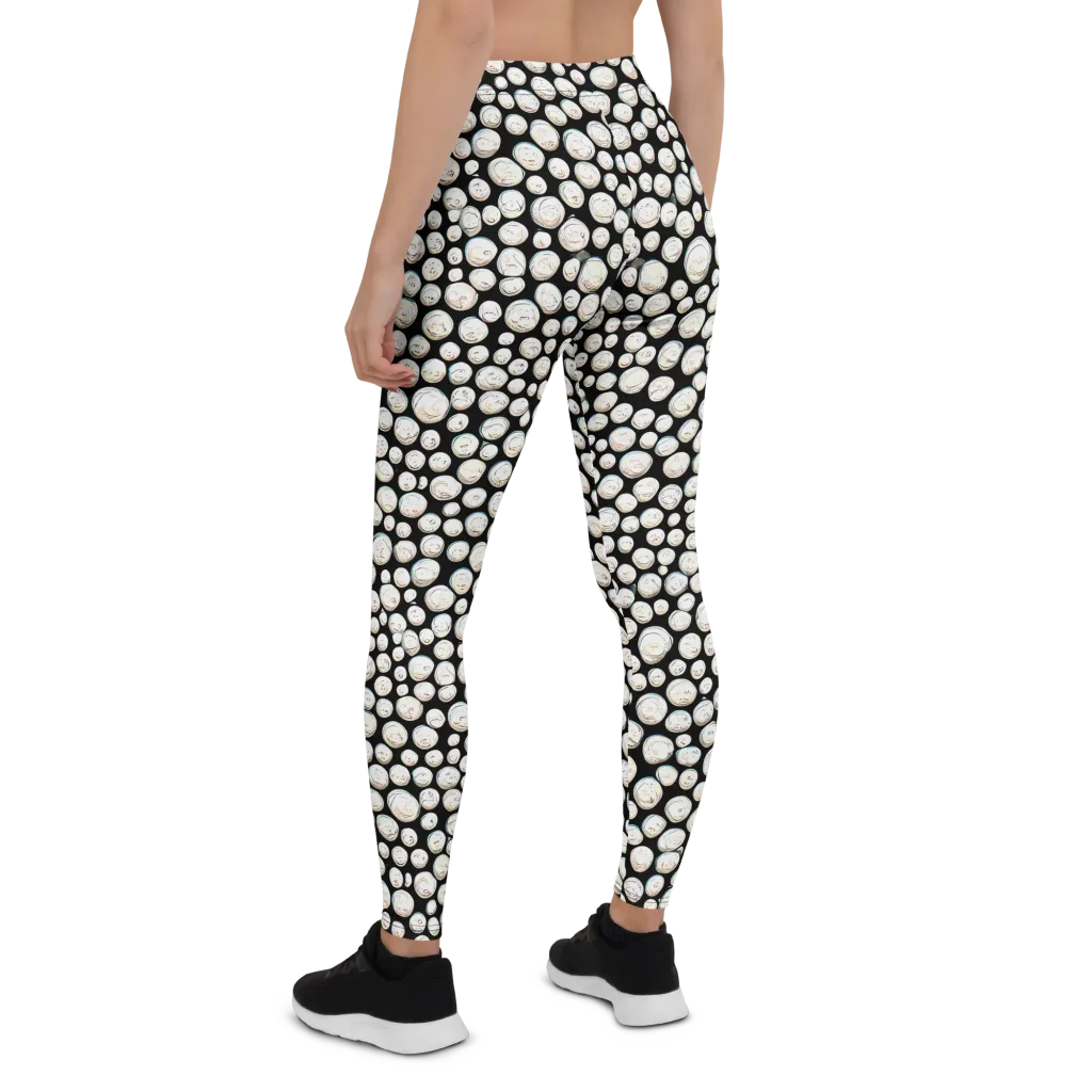 Celestial Whimsy on Leggings — Back