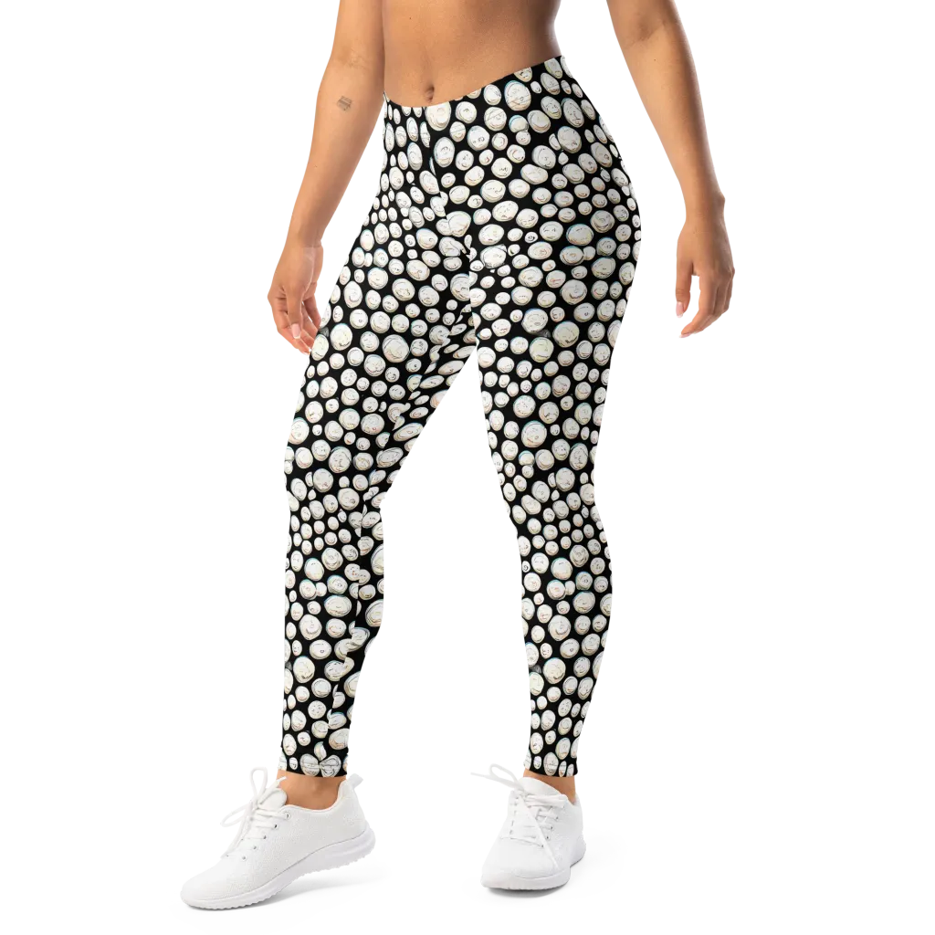 Celestial Whimsy on Leggings — Left Front