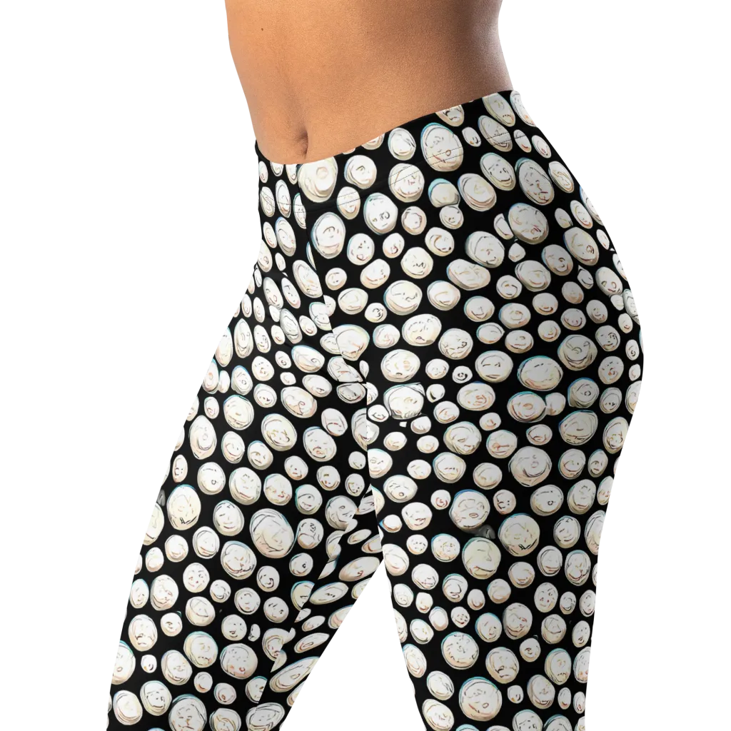 Celestial Whimsy on Leggings — Left Front