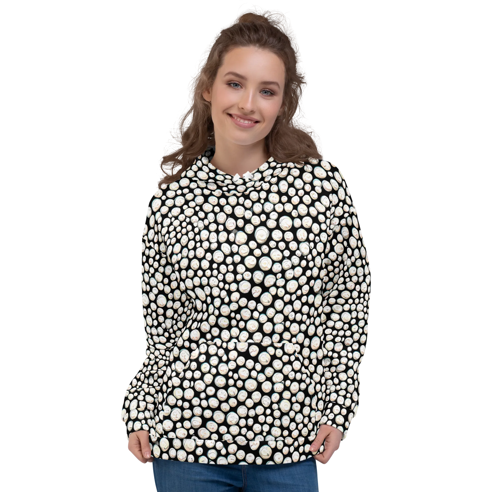 Celestial Whimsy on Hoodie — Front