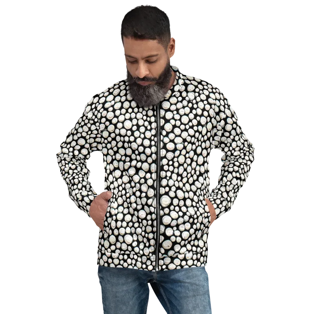 Celestial Whimsy on Bomber Jacket — Front