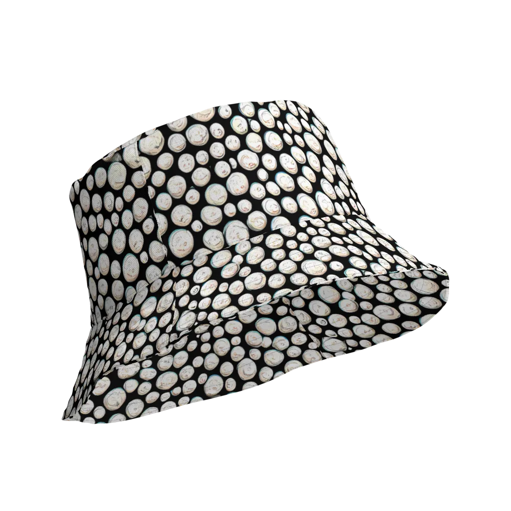 Celestial Whimsy on Reversible Bucket Hat — Product details Outside