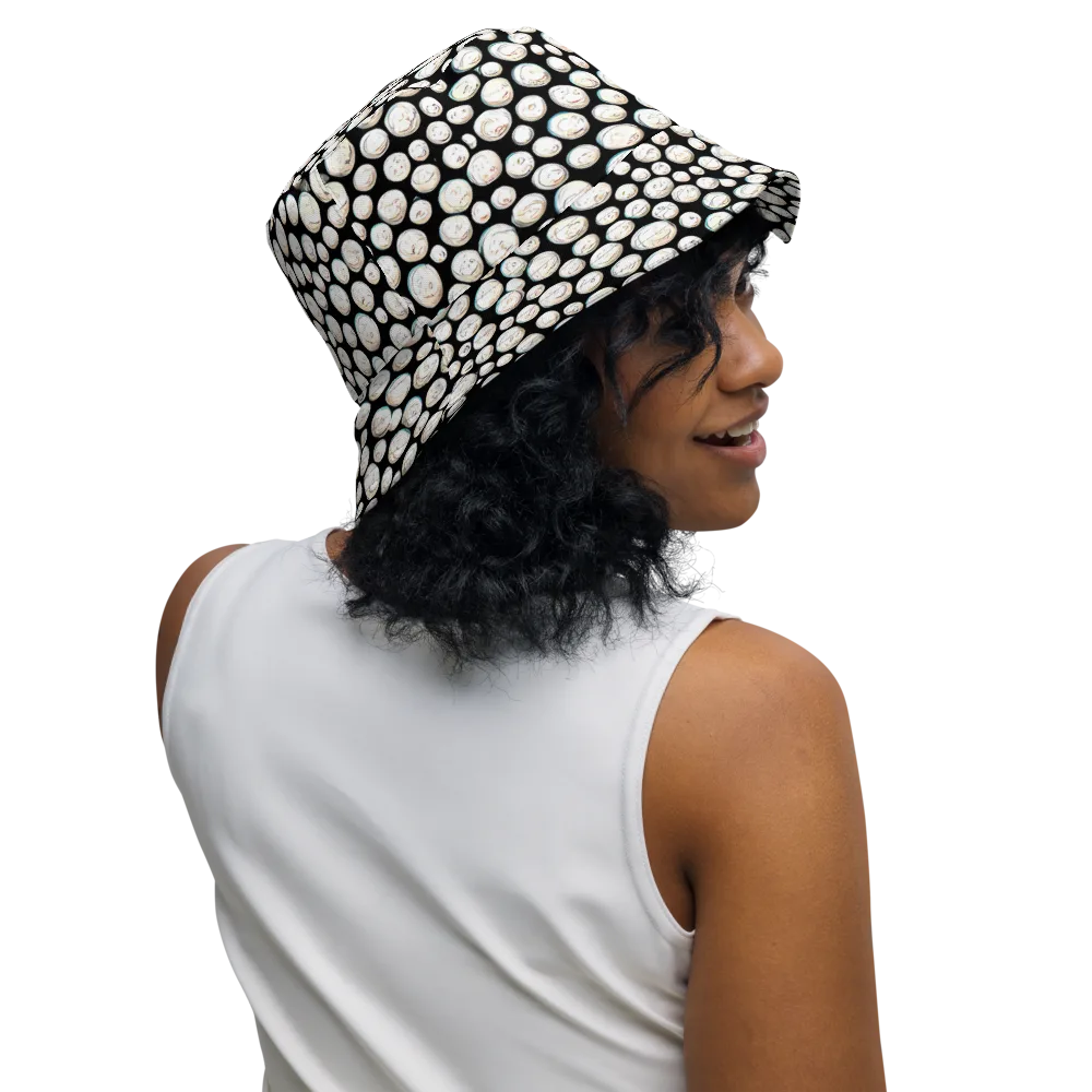 Celestial Whimsy on Reversible Bucket Hat — Right Outside