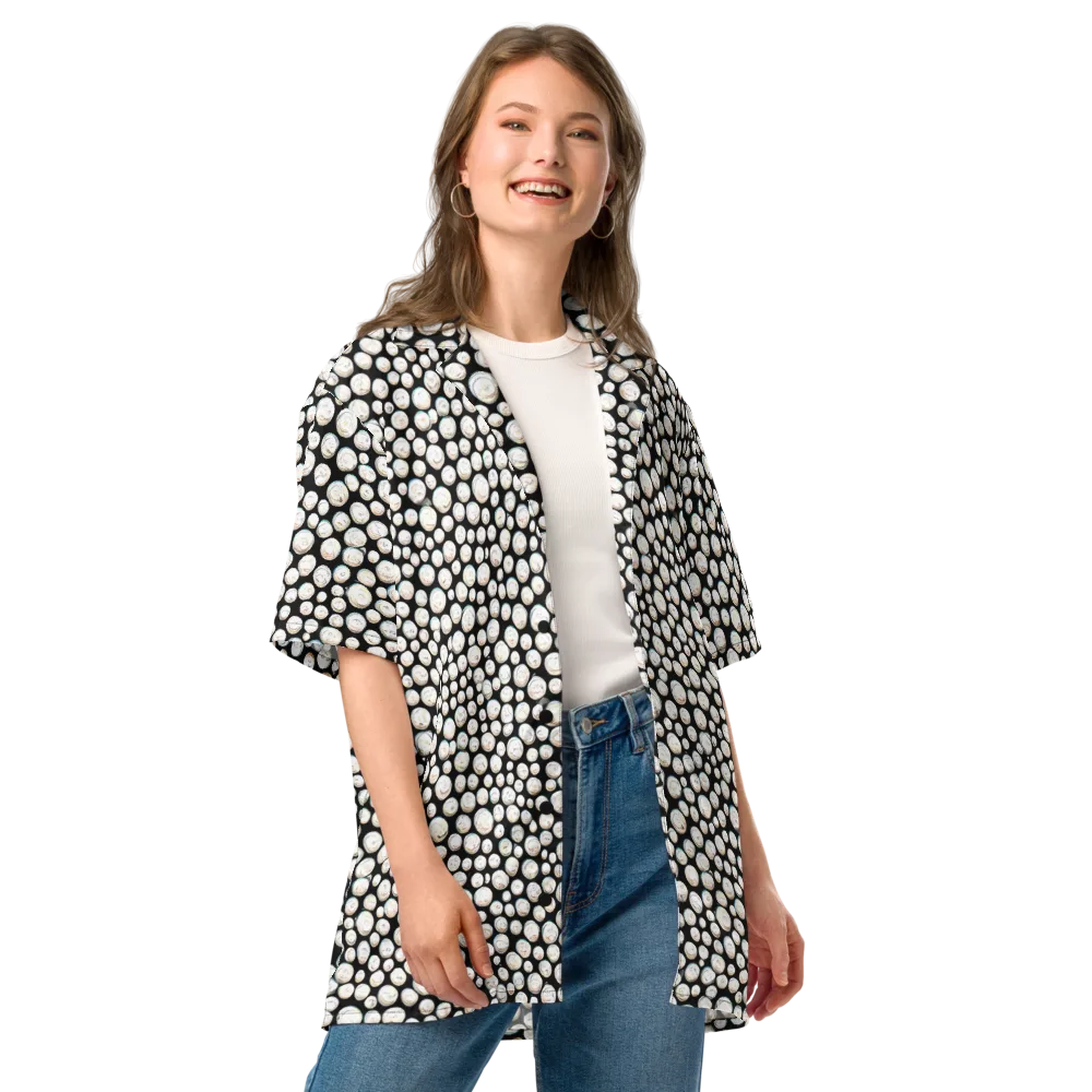 Celestial Whimsy on Button Shirt — Front