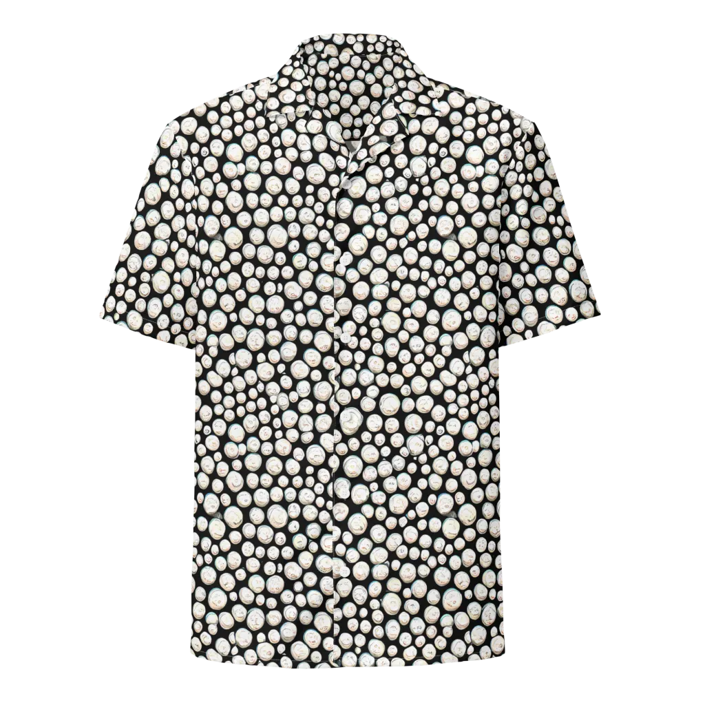 Celestial Whimsy on Button Shirt — Front