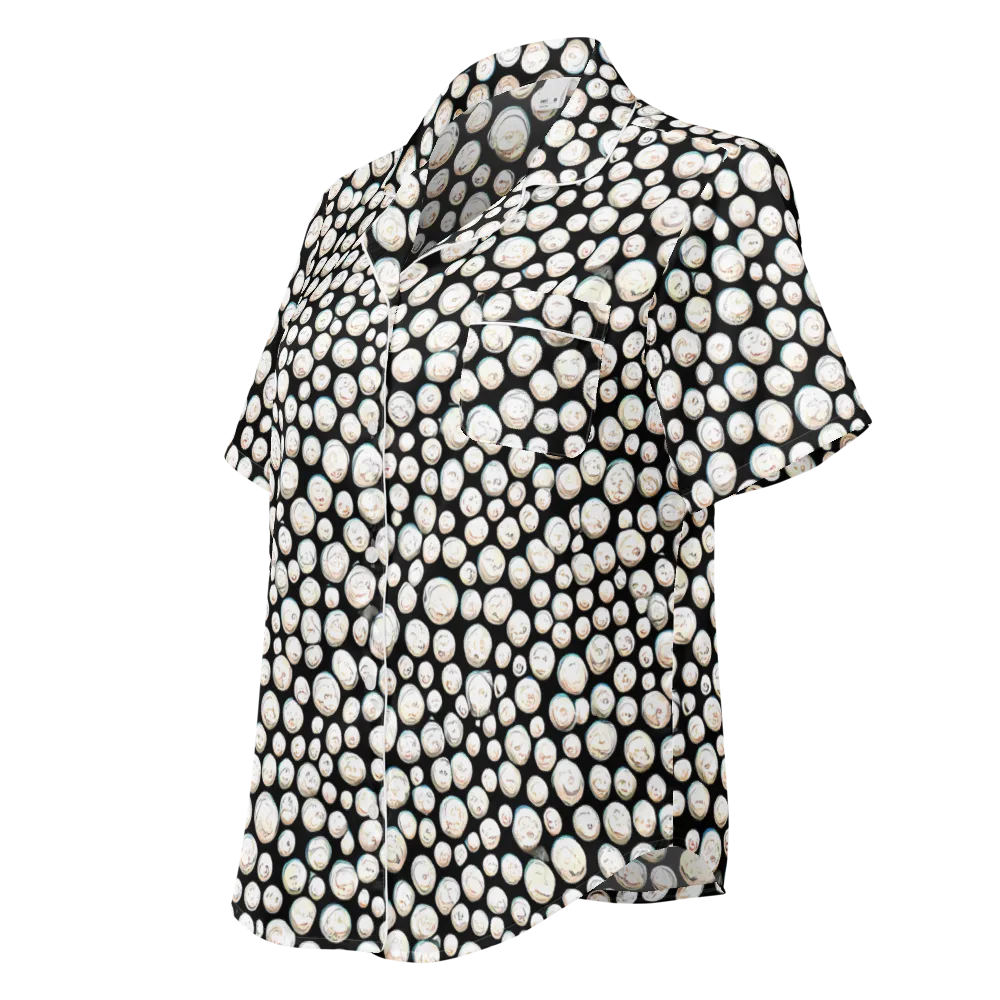 Celestial Whimsy on Women's Short Sleeve Pajama Top — Left Front