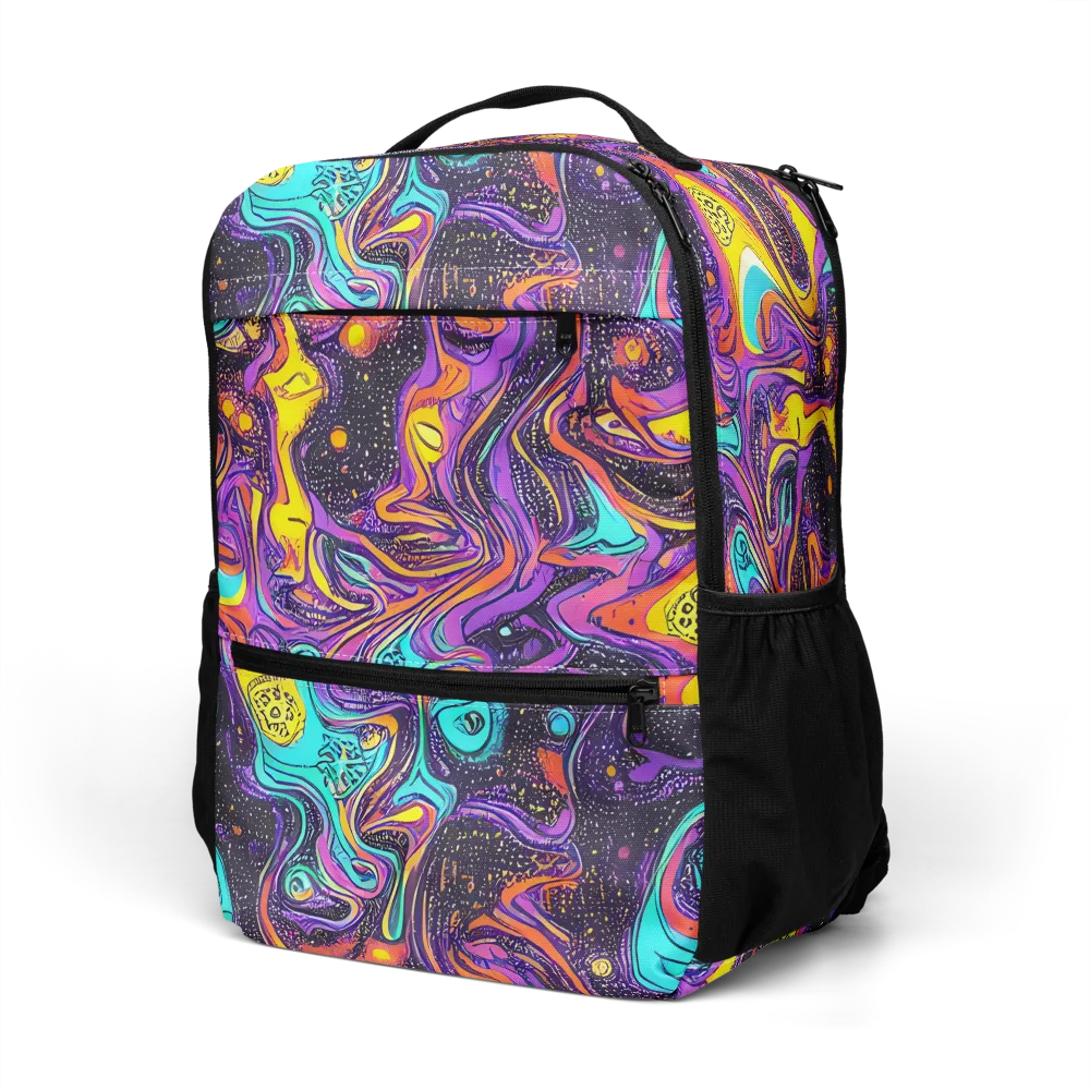 Hutty Nebula on Utility Backpack — Left Front