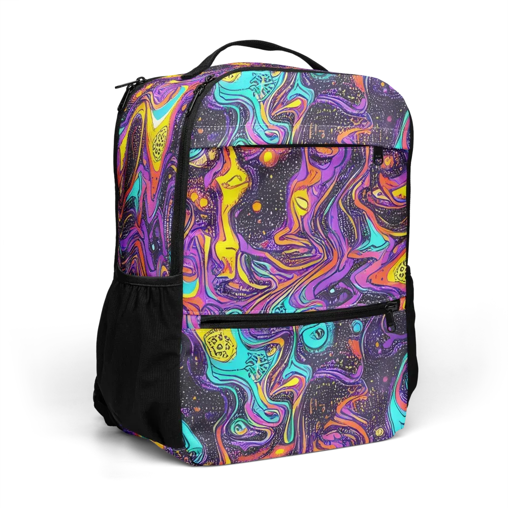 Hutty Nebula on Utility Backpack — Right Front