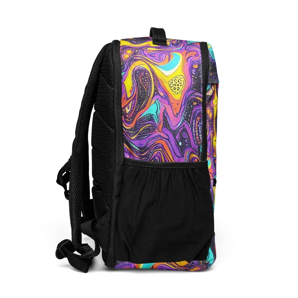 Hutty Nebula on Utility Backpack — Right