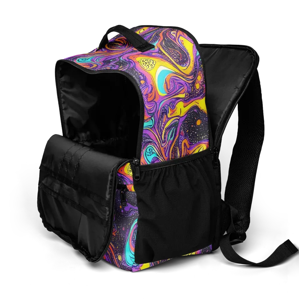 Hutty Nebula on Utility Backpack — Product details 2
