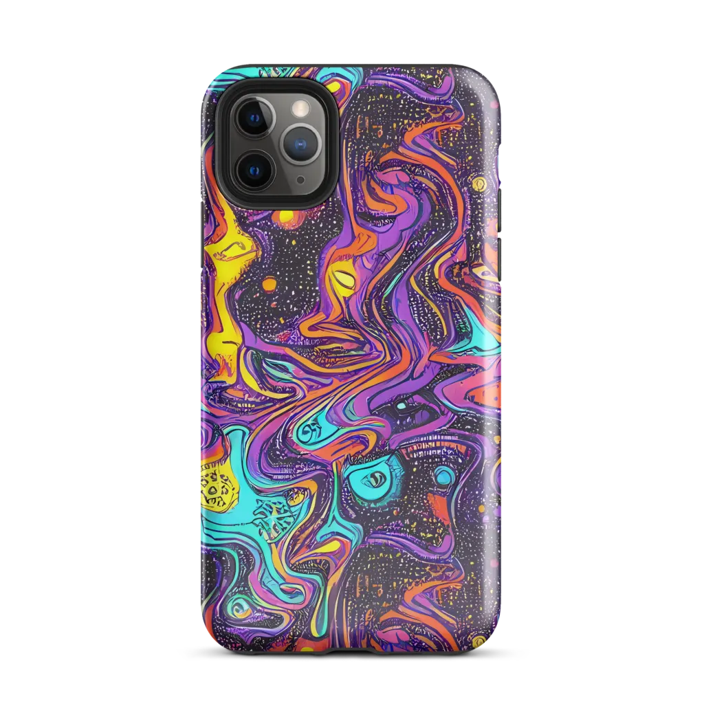 Hutty Nebula on Tough Case for iPhone® — Front