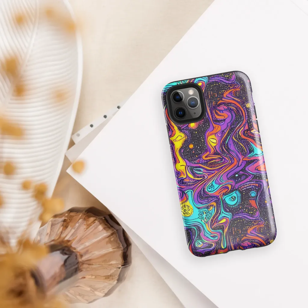 Hutty Nebula on Tough Case for iPhone® — Front