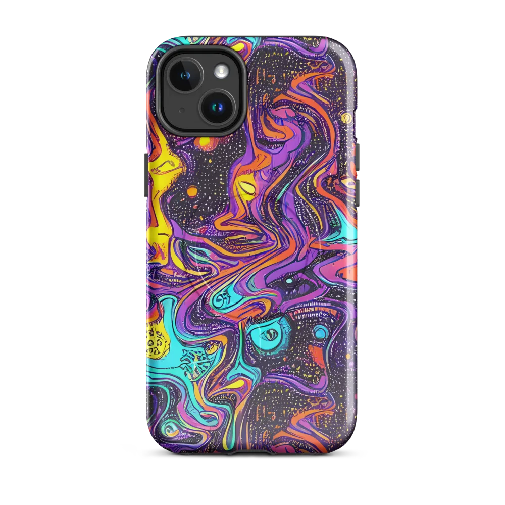 Hutty Nebula on MagSafe Tough Case for iPhone® — Front