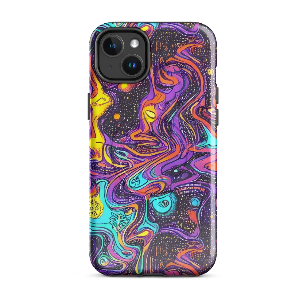 Hutty Nebula on MagSafe Tough Case for iPhone® — Front