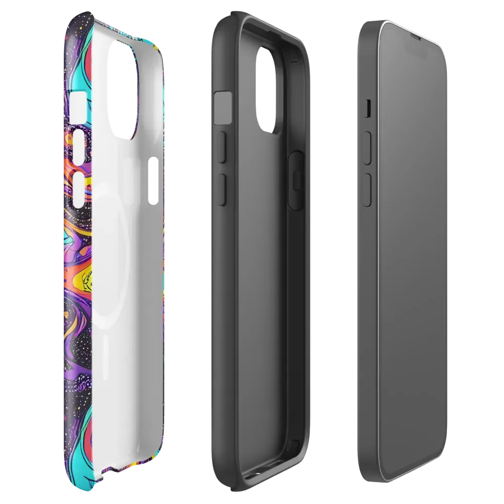 Hutty Nebula on MagSafe Tough Case for iPhone® — Front
