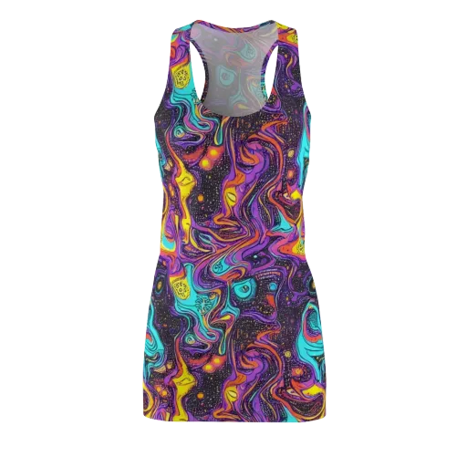 Hutty Nebula on a Racerback Dress