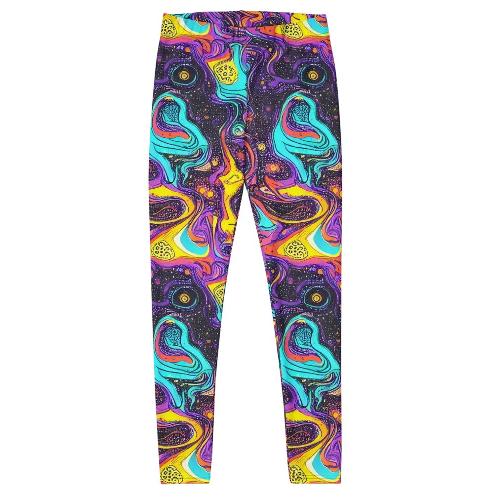 Hutty Nebula on Leggings — Front