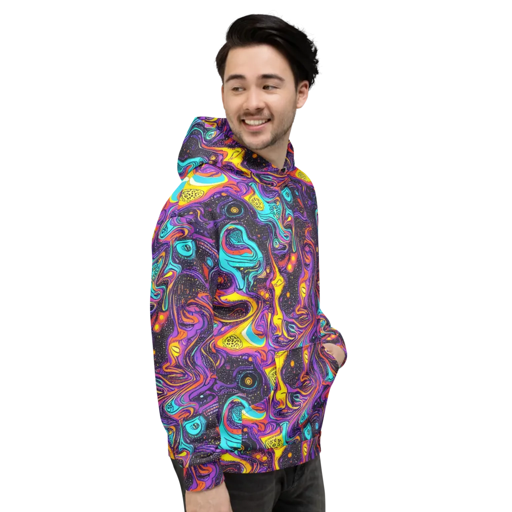 Hutty Nebula on Hoodie — Right