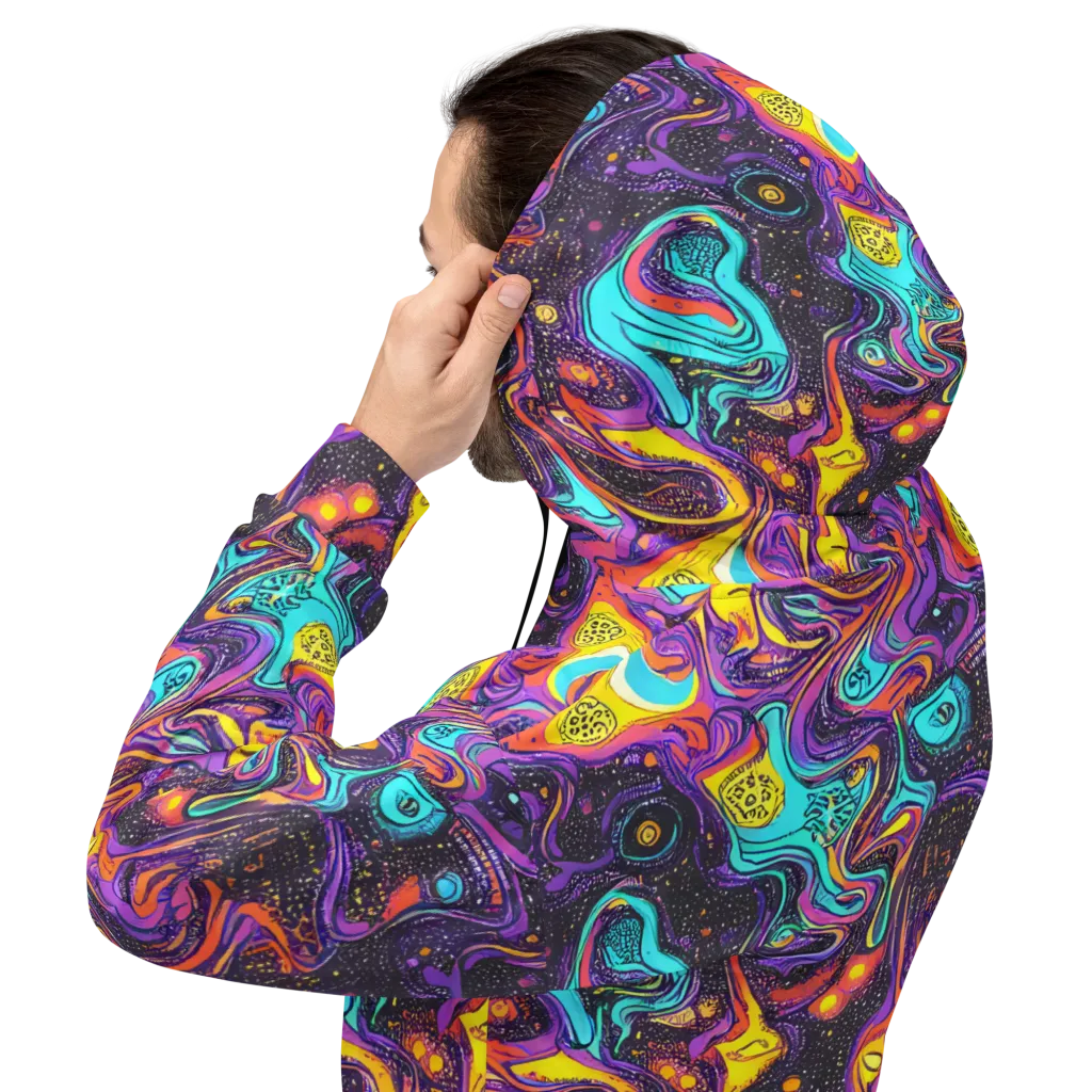 Hutty Nebula on Hoodie — Back