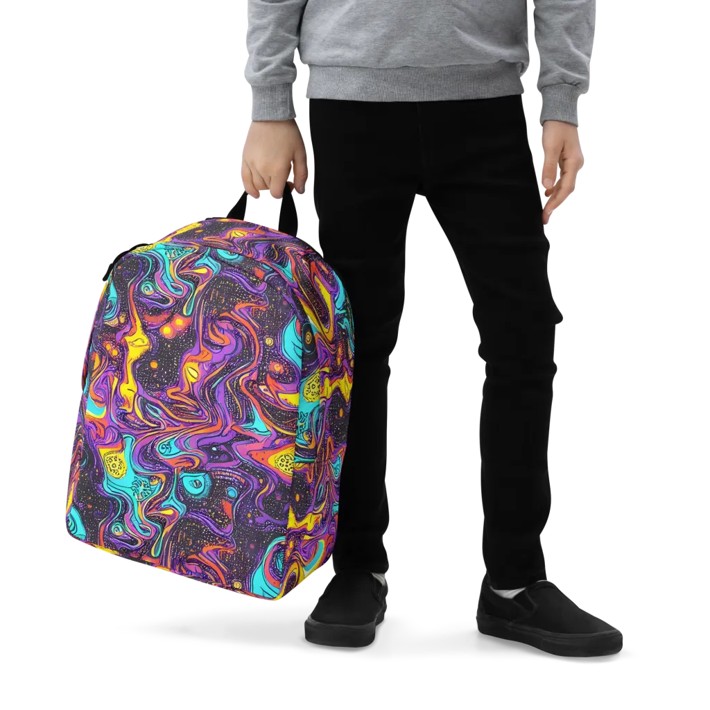 Hutty Nebula on Minimalist Backpack — Zoomed-in