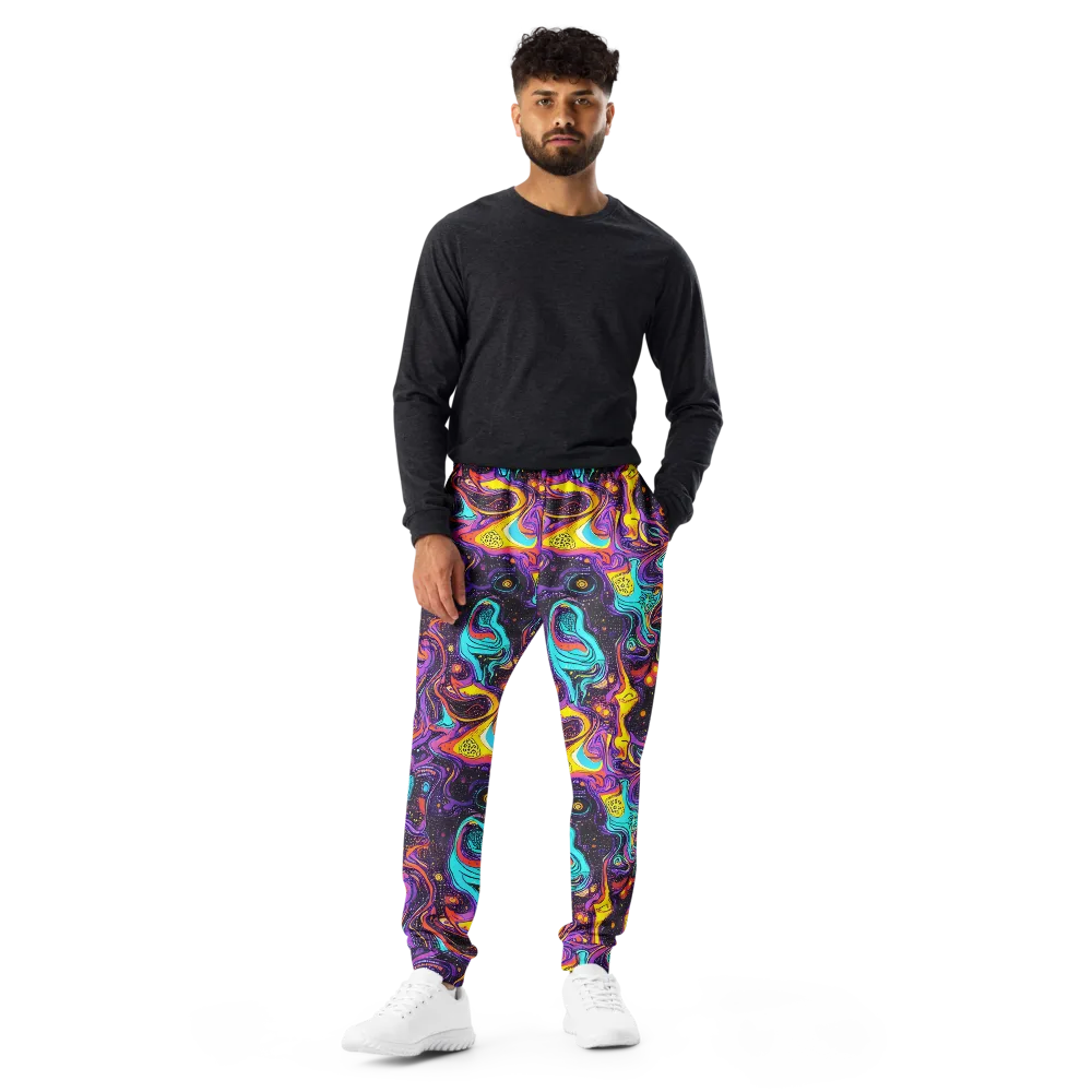 Hutty Nebula on Men's Joggers — Front