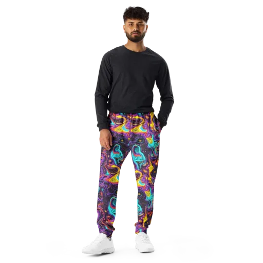 Hutty Nebula on a Men's Joggers