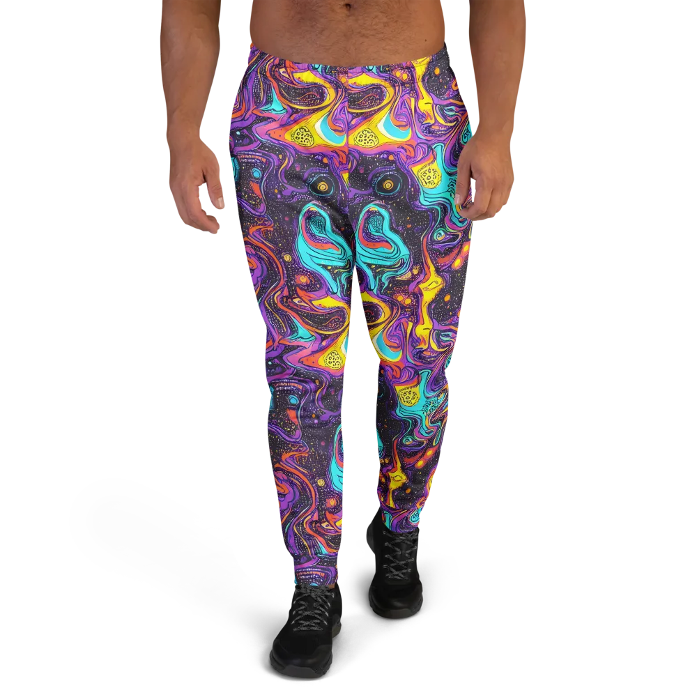 Hutty Nebula on Men's Joggers — Front