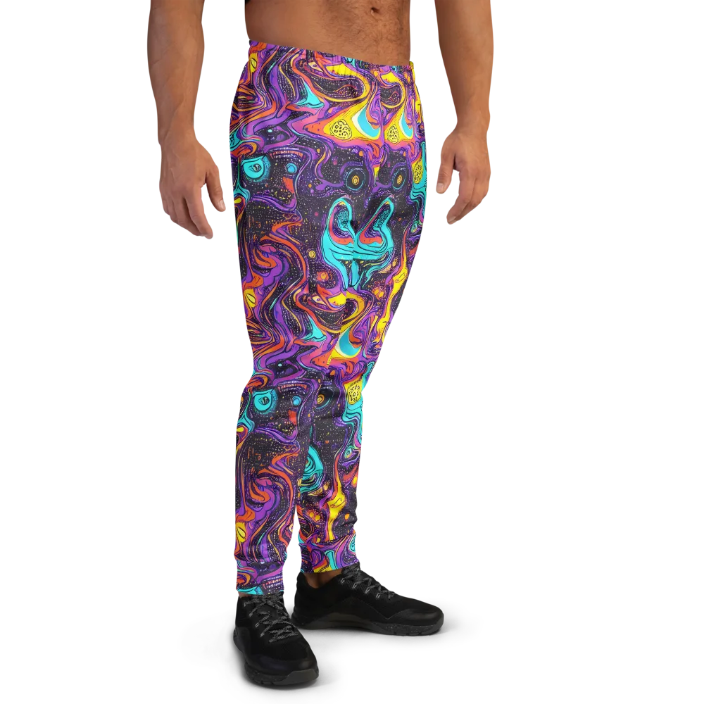 Hutty Nebula on Men's Joggers — Right