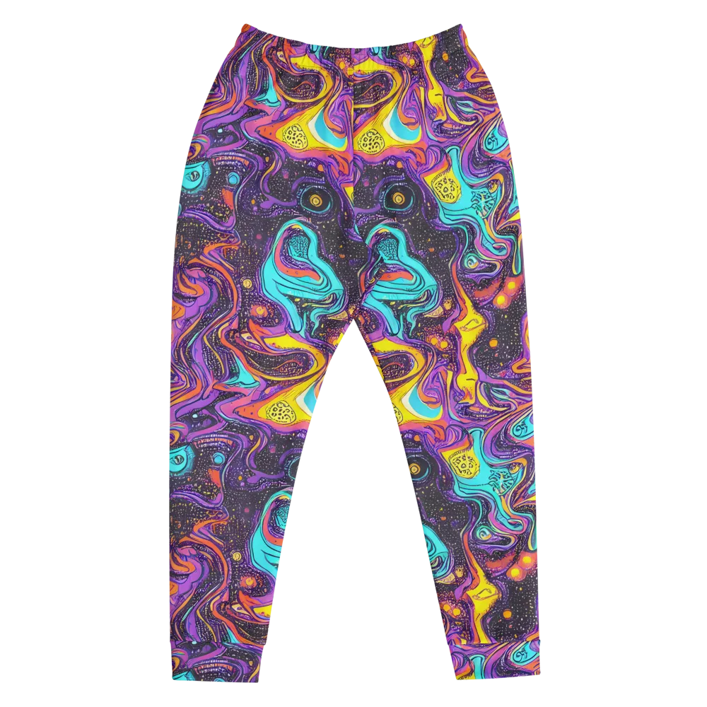 Hutty Nebula on Men's Joggers — Front