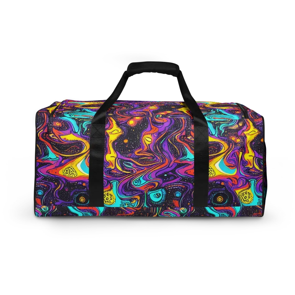 Hutty Nebula on Duffle Bag — Back