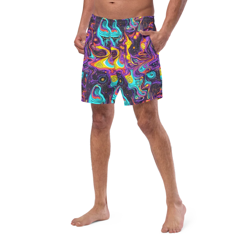 Hutty Nebula on Swim Trunks — Left Front
