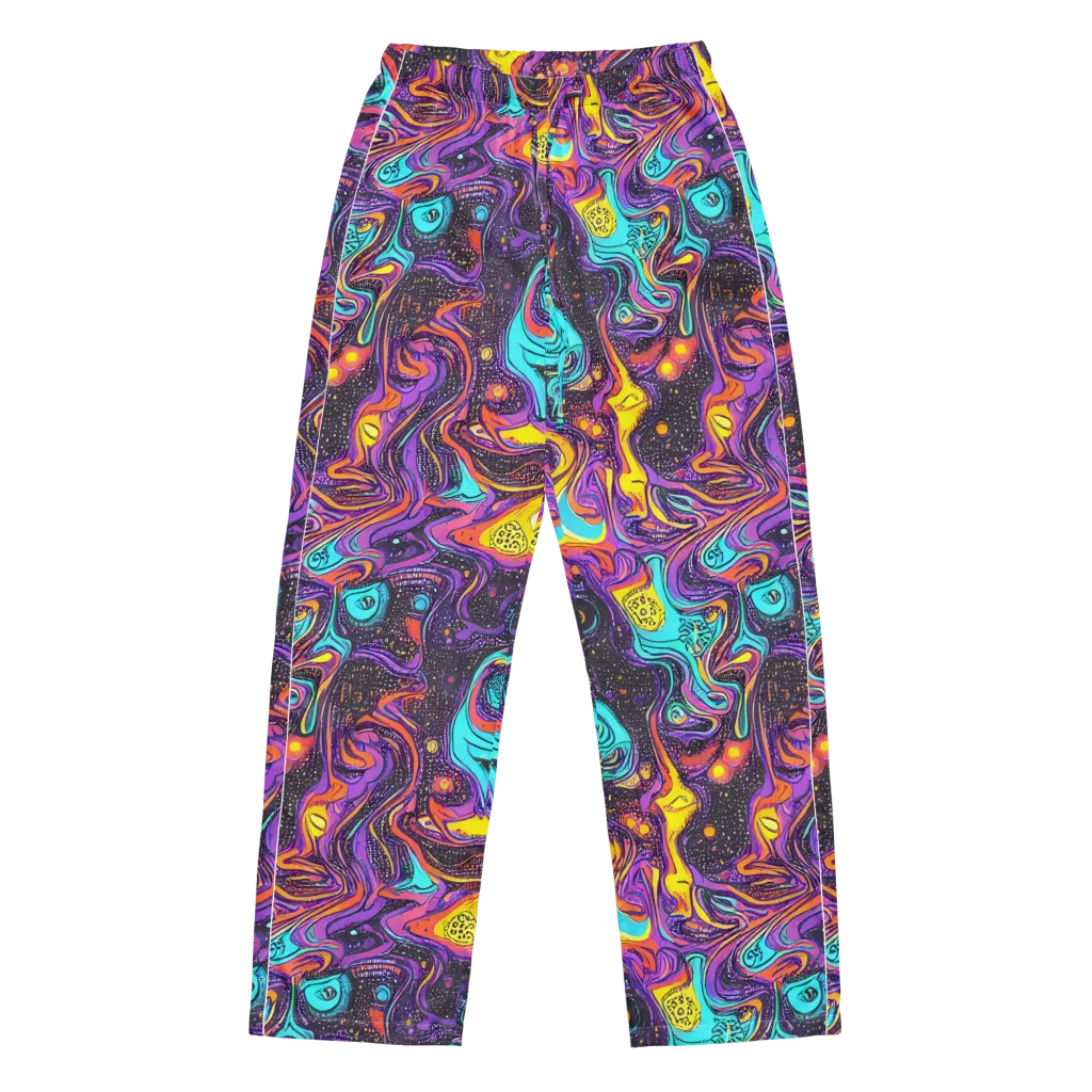 Hutty Nebula on Women's Pajama Pants — Front